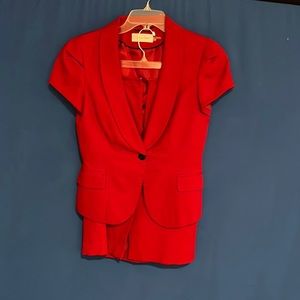 Beautiful Calvin Klein suit red piece suit size 6